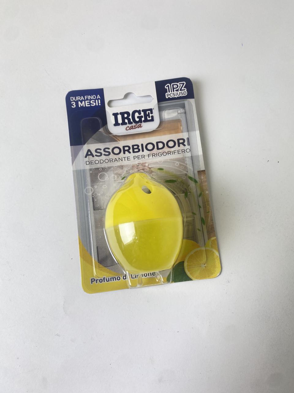 Поглинач запаху в холодильник IRGE Лимон 30 г (2452473155)
