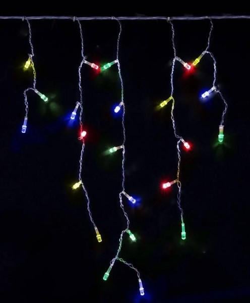 Гирлянда новогодняя Штора-дождик 120 LED 3х0,7 м RB/RG Мультиколор Гирлянда новогодняя Штора-дождик 120 LED 3х0,7 м RB/RG Мультиколор