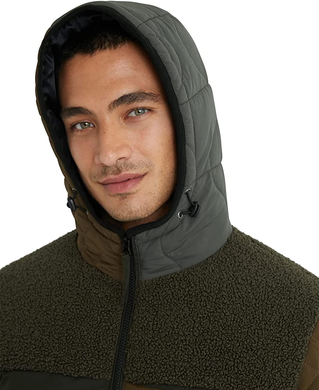 Куртка мужская Desigual 21wmew15 L Хаки - фото 3