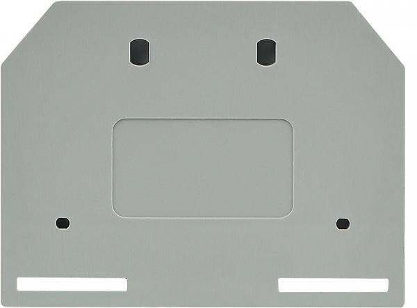 Пластина боковая для наборных клемм АСКО-Укрем JHN2-16 Cерый (A0130030017)