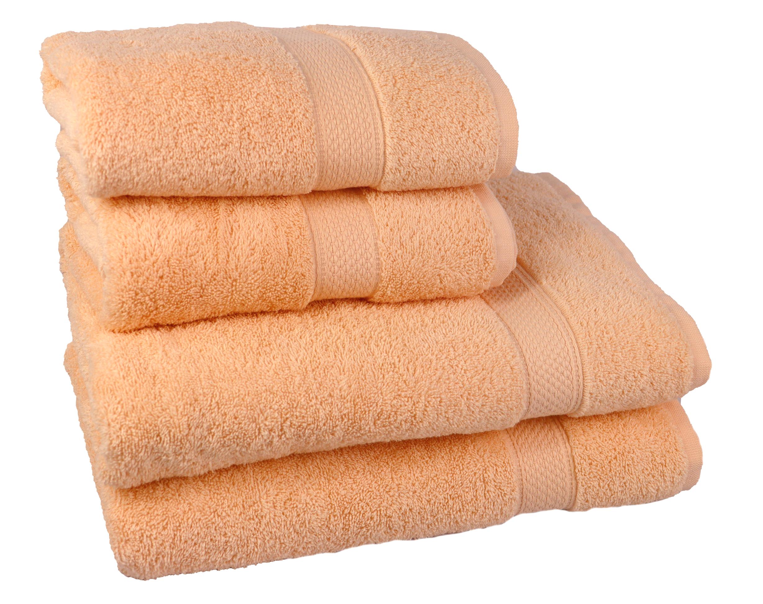 Полотенце Colorful Somon 50х100 см Персиковый - фото 6