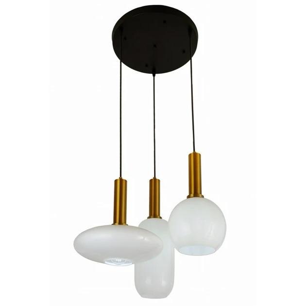 Люстра Levistella 91617-3 BK+WH (371314)