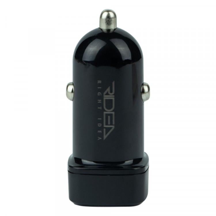Зарядное устройство автомобильное Ridea RCC-21112 2USB/2,4A Micro Black - фото 3