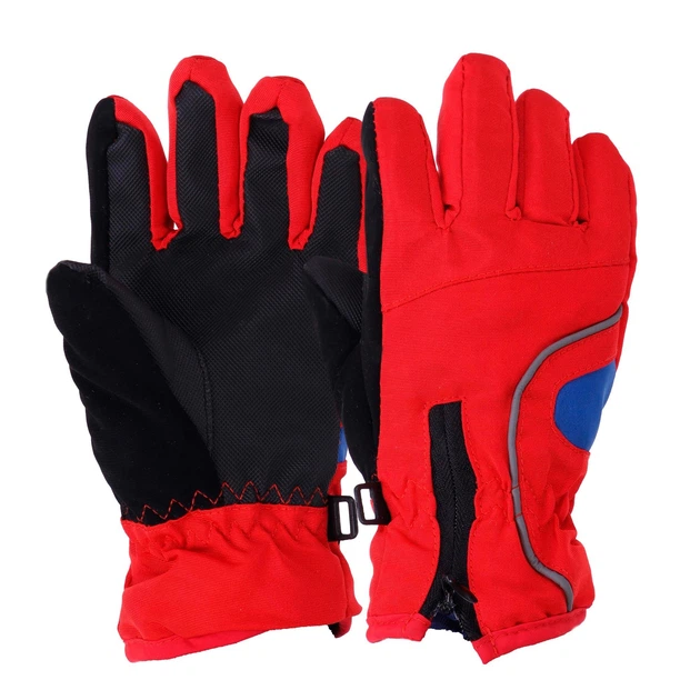 Перчатки лыжные детские зимние SP-Sport C-3258 L-XL Красный (FFS00036)