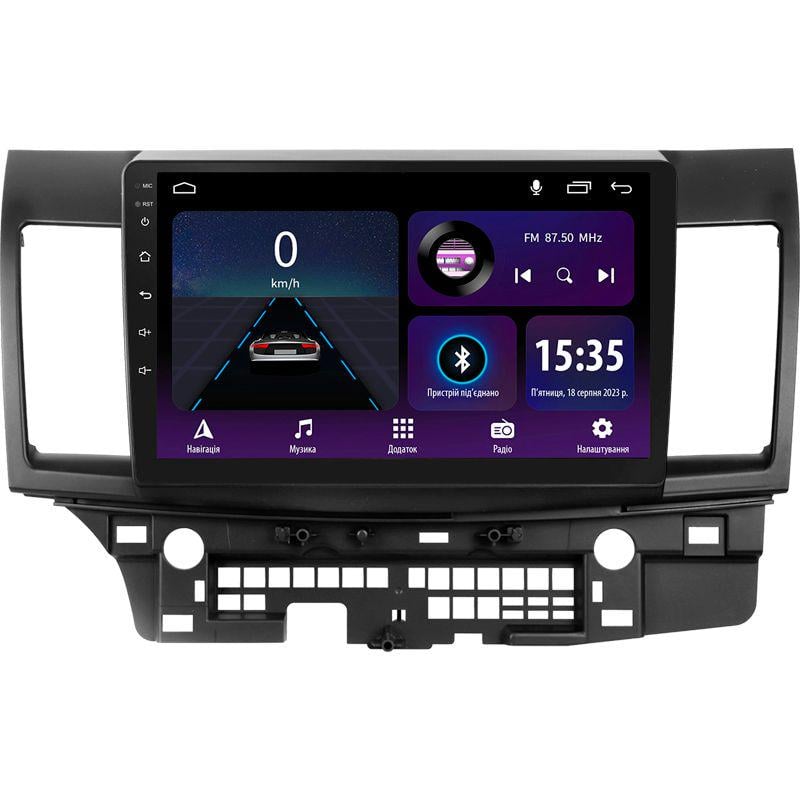 Штатная магнитола Sigma E10232 2/32 GB для Mitsubishi Lancer 10 CY 2007-2012 г. B 10" (AR-82900)