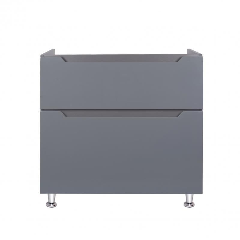 Тумба напольная Q-tap Scorpio Graphite (QT1473TNВ802G)