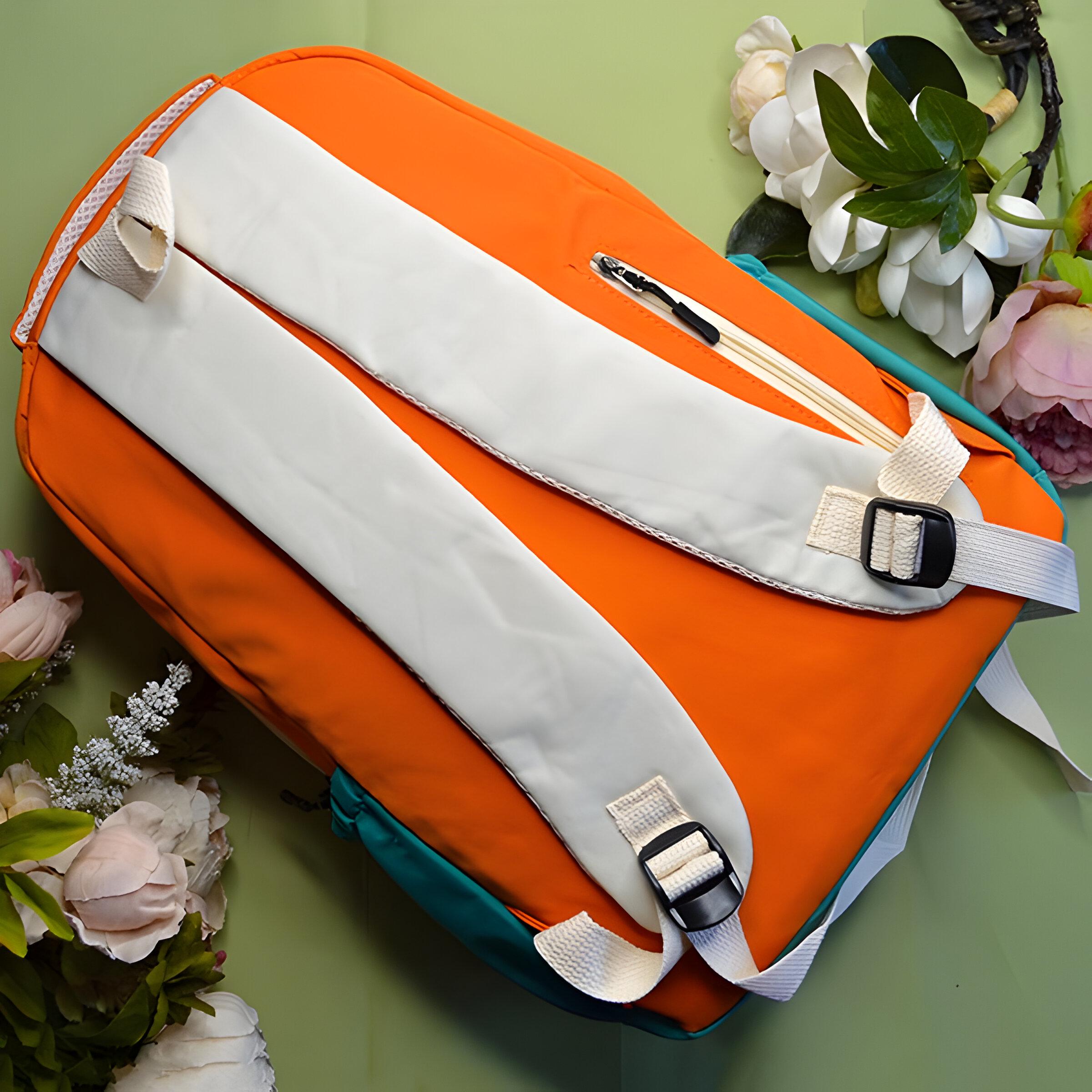 Городской рюкзак MDM 30х46х17 см Оранжевый (23-8) - фото 5 Городской рюкзак MDM 30х46х17 см Оранжевый (23-8) - фото 5