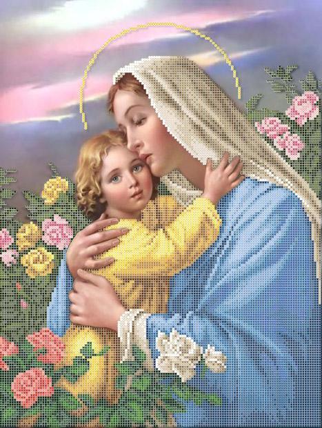 Вышивка бисером Благословенное материнство ПО-037 30х40 см