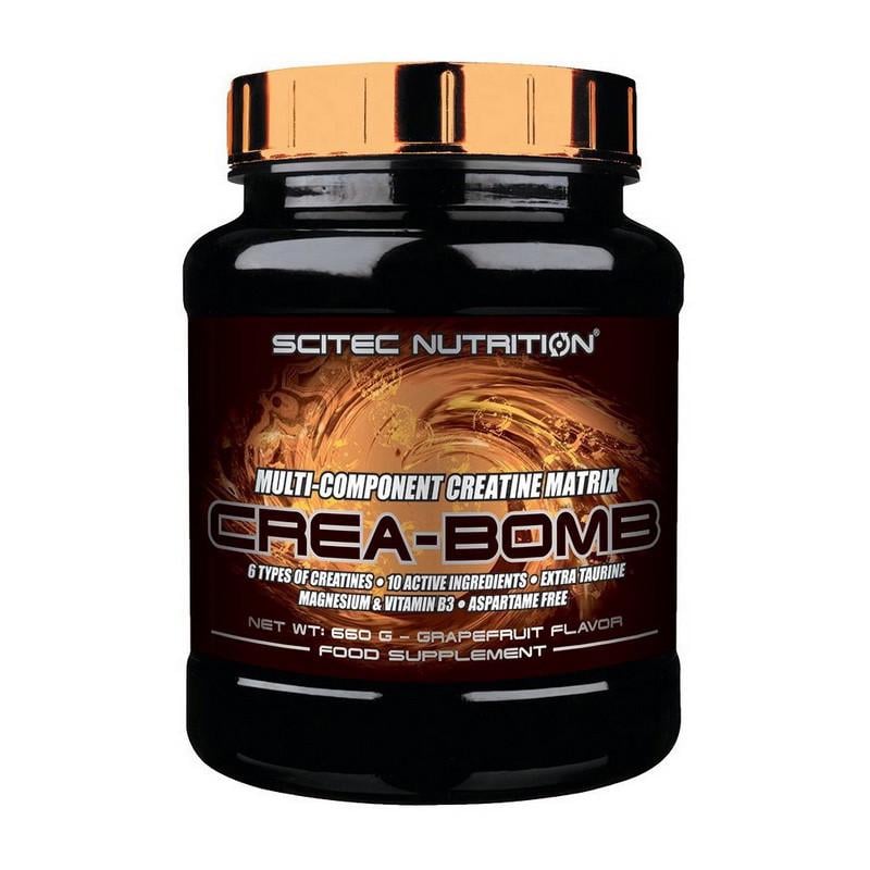 Комплекс креатинів Scitec Nutrition Crea-Bomb Рожевий лимонад 660 г (00410-03)