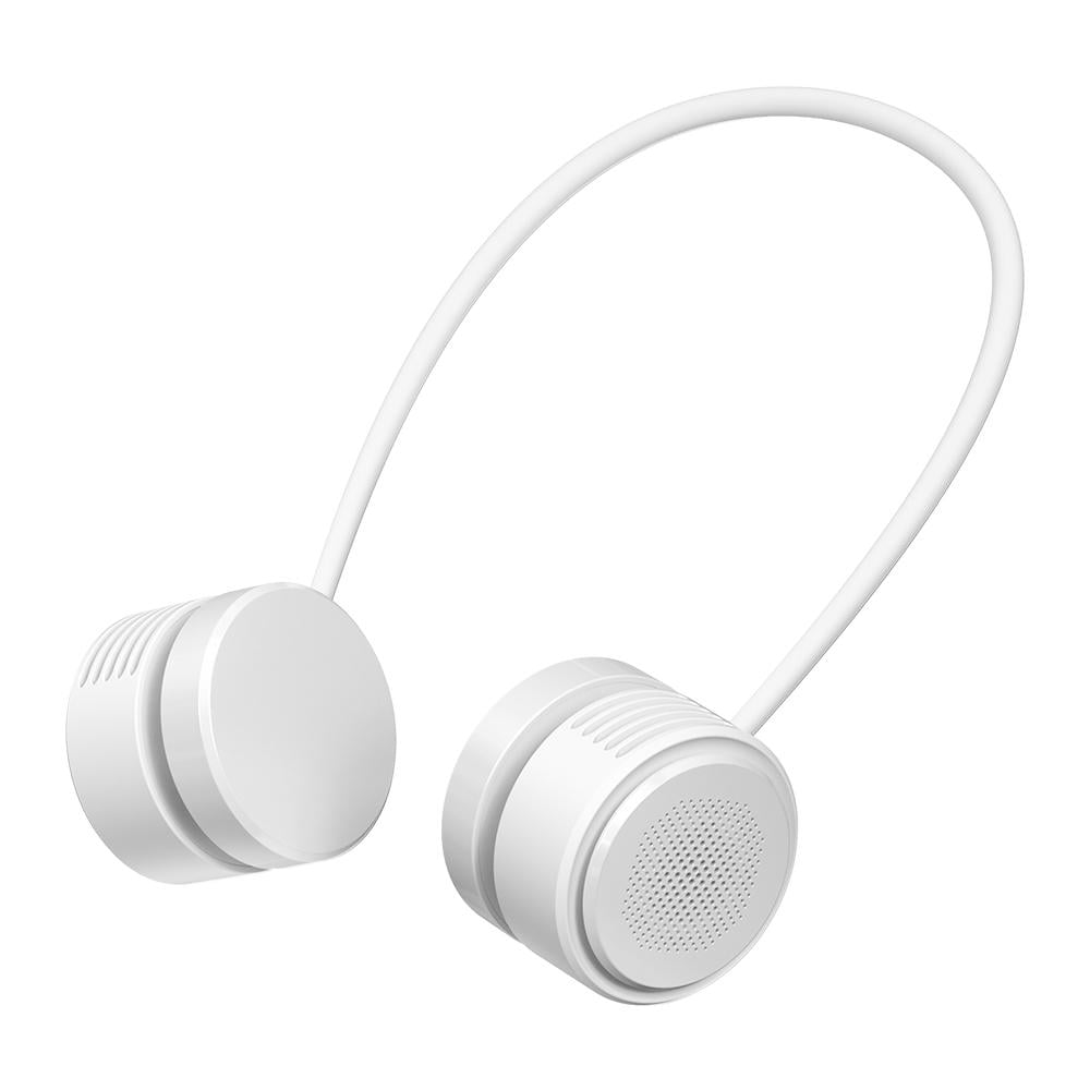 Вентилятор на шею WIWU Wi-FS014 Twins Neck Fan 1600 mAh 3 скорости White (6977703655186)