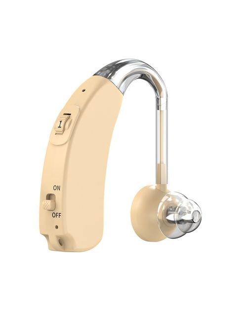 Підсилювач слуху VivaPhon акумуляторний завушний Бежевий (J-886)