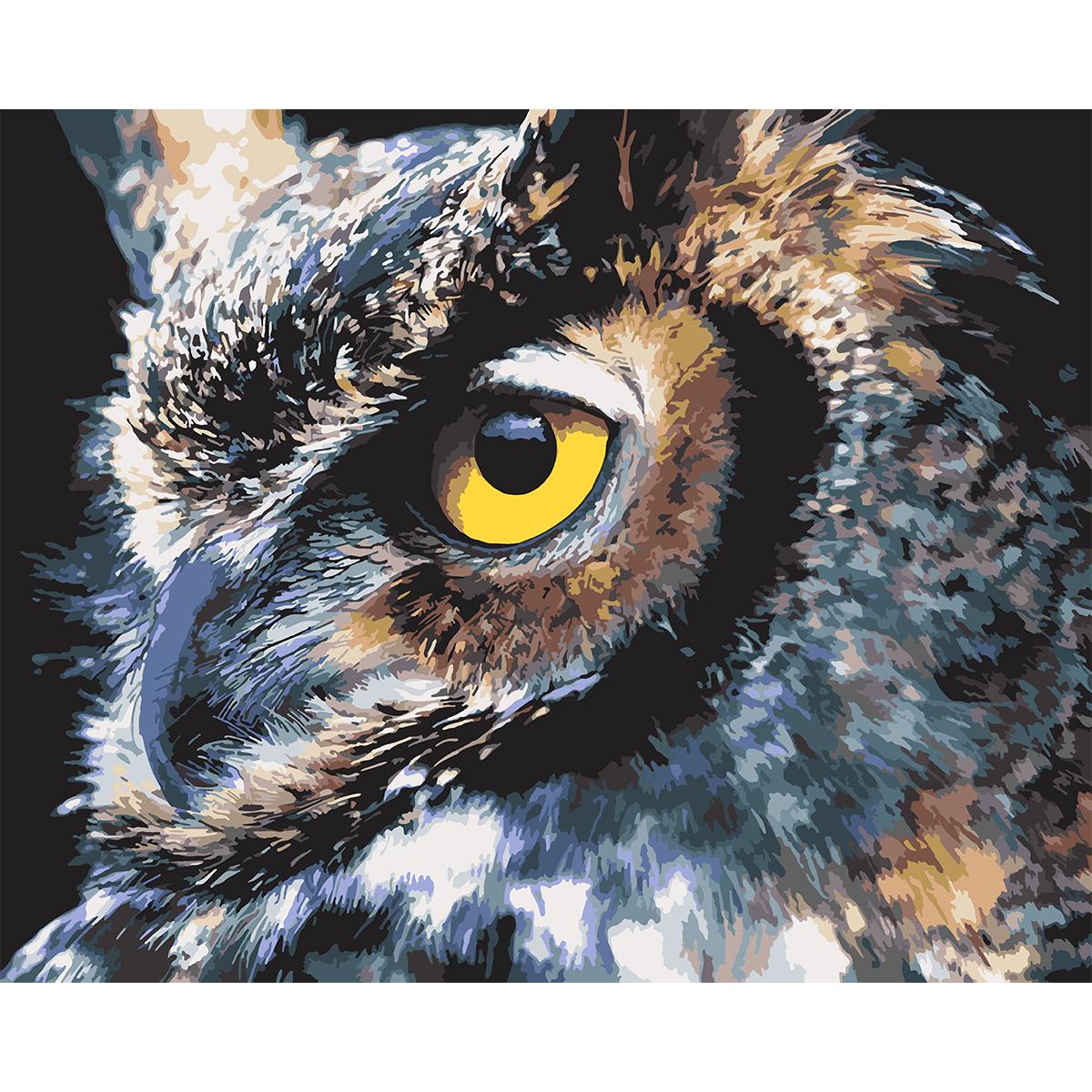 Картина по номерам Santi Сова 40x50 см (Top-954278)