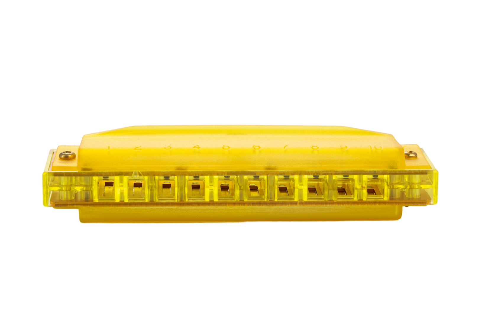 Губна гармошка Hohner Beginner Translucent Harp M5251 C-major Yellow (128107) - фото 3