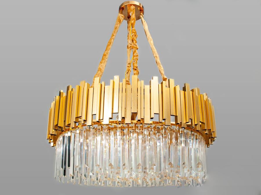 Люстра хрустальная Light (901-800GD satin)