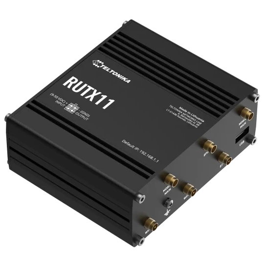 Маршрутизатор промисловий стільниковий Teltonika RUTX11 (35441631) Маршрутизатор промисловий стільниковий Teltonika RUTX11 (35441631)