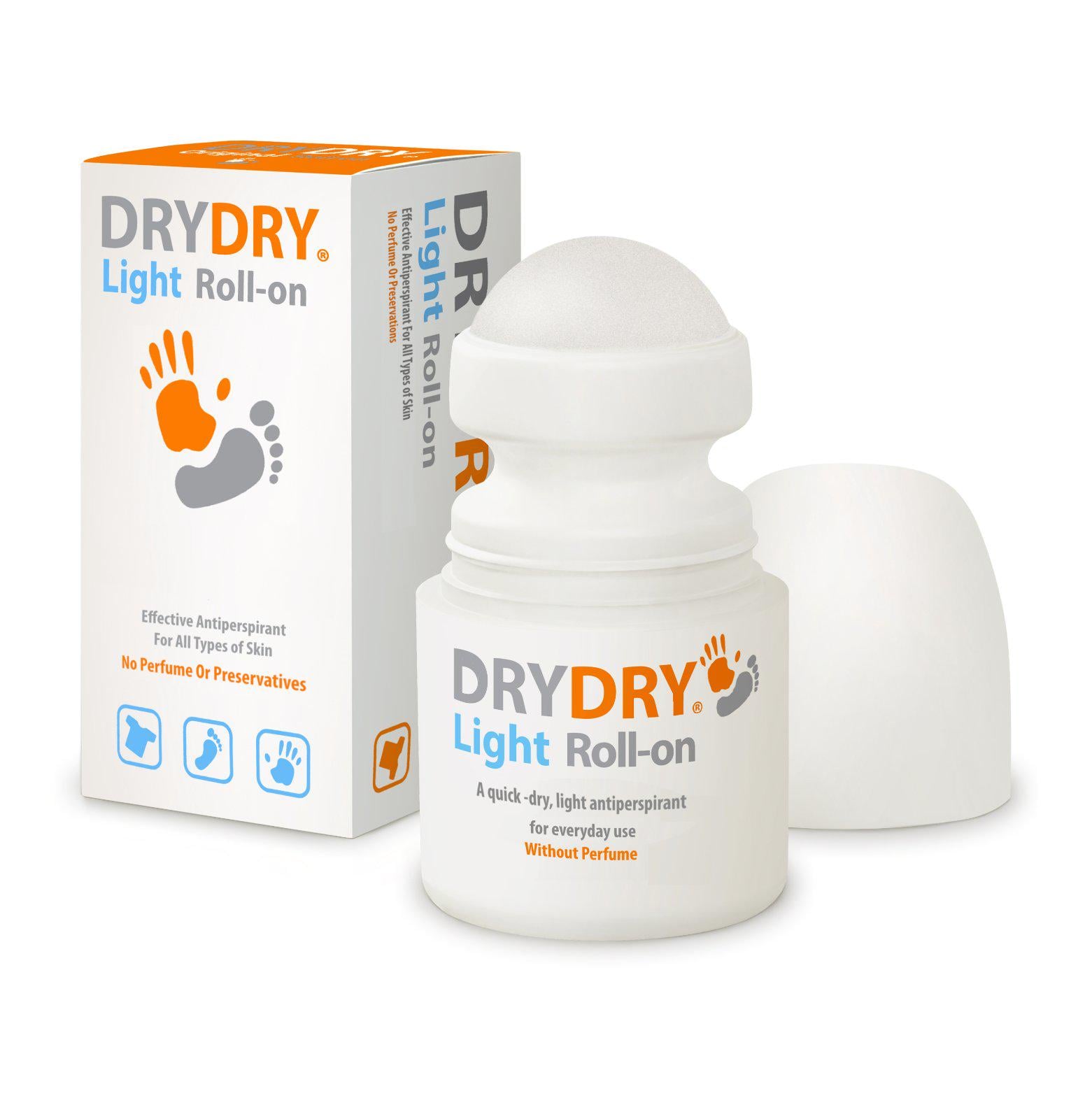 Дезодорант Dry Dry Light Roll-on от чрезмерного потоотделения 35 мл (32616705)