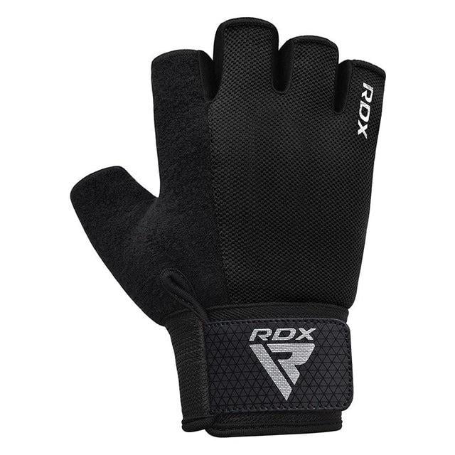 Перчатки для фитнеса RDX W1 Half Plus XL Black - фото 2