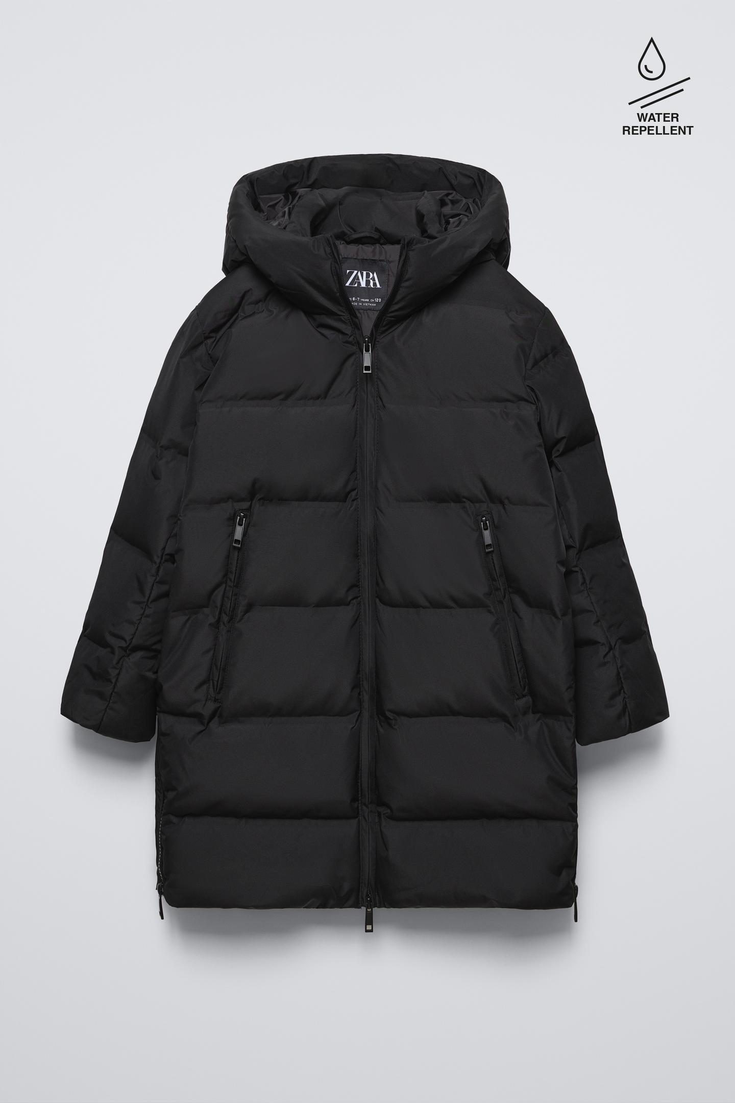 ᐉ Зимова куртка для хлопчика Zara 164 см Чорний (3121751800