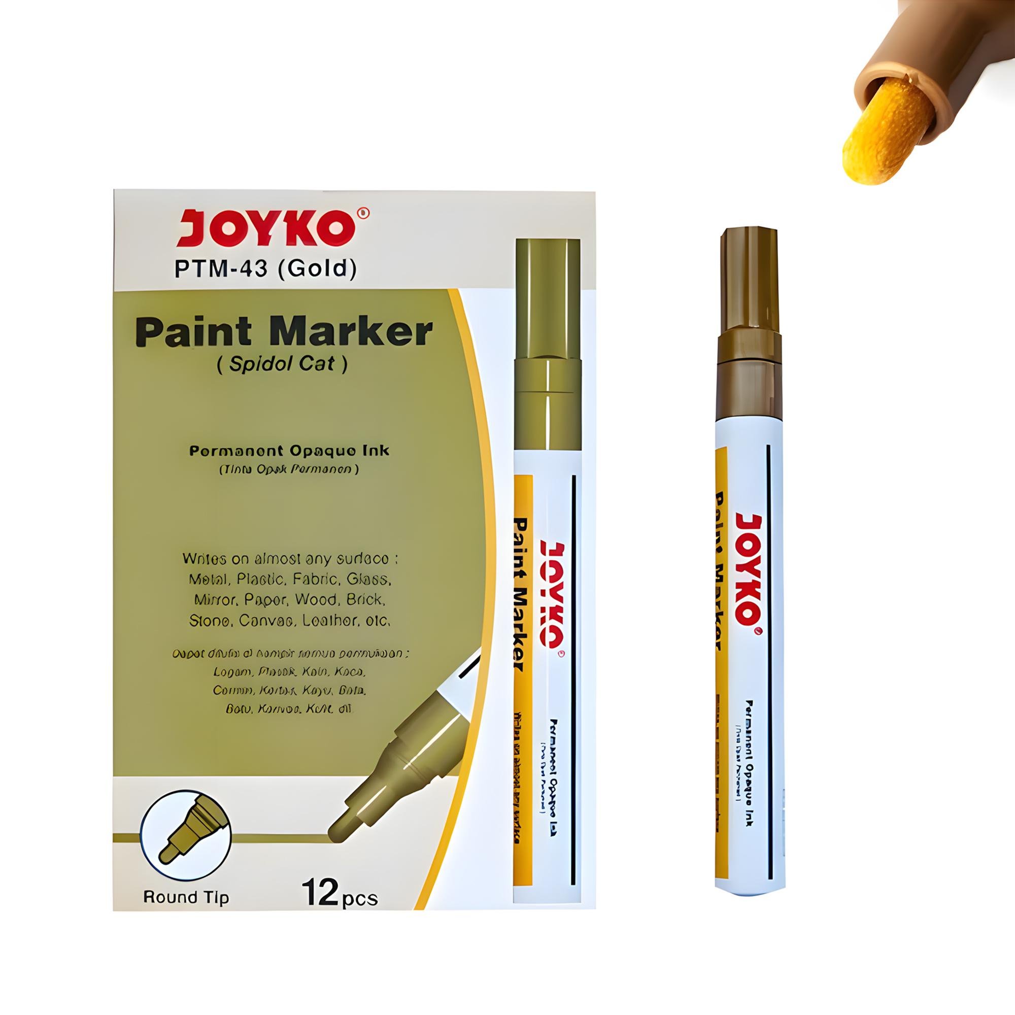 Маркер на лаковой основе для декорирования изделий из эпоксидной смолы подставок костеров Золото - фото 2 Маркер на лаковой основе для декорирования изделий из эпоксидной смолы подставок костеров Золото - фото 2