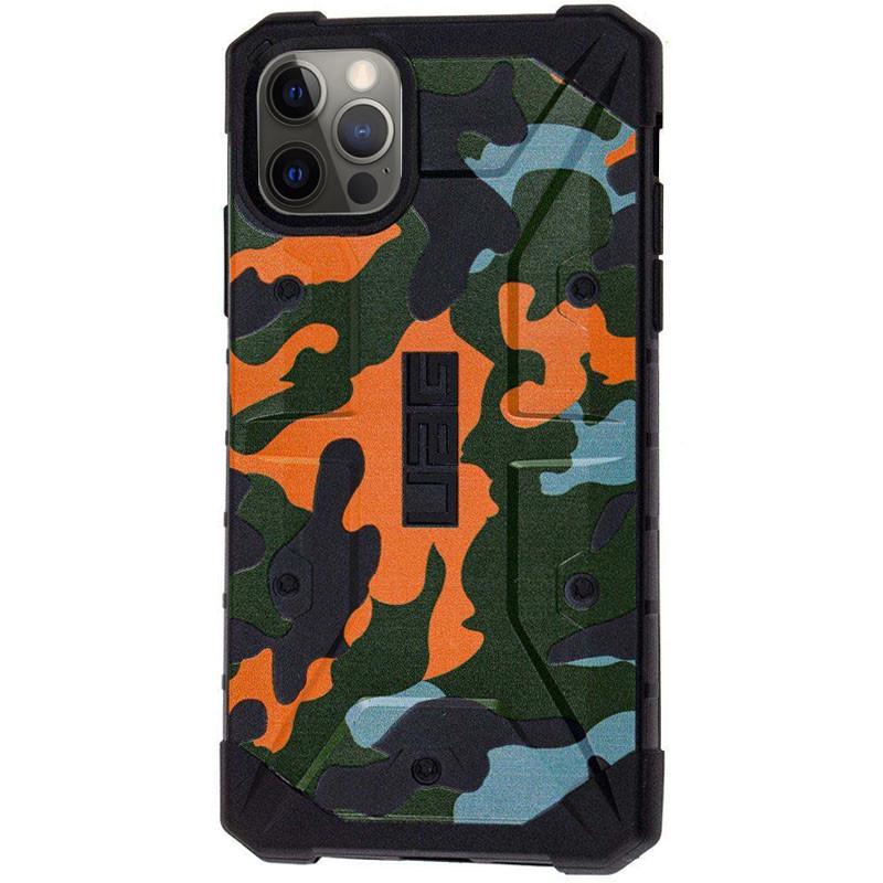 Ударопрочный чехол UAG Pathfinder камуфляж для Apple iPhone 12 Pro (6.1'') Оранжевый (154448)