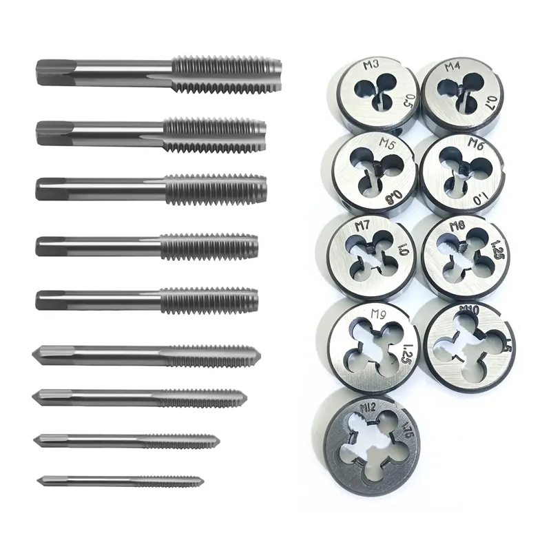 Набор метчиков и плашек вольфрам 20 шт. - фото 8 Набор метчиков и плашек вольфрам 20 шт. - фото 8