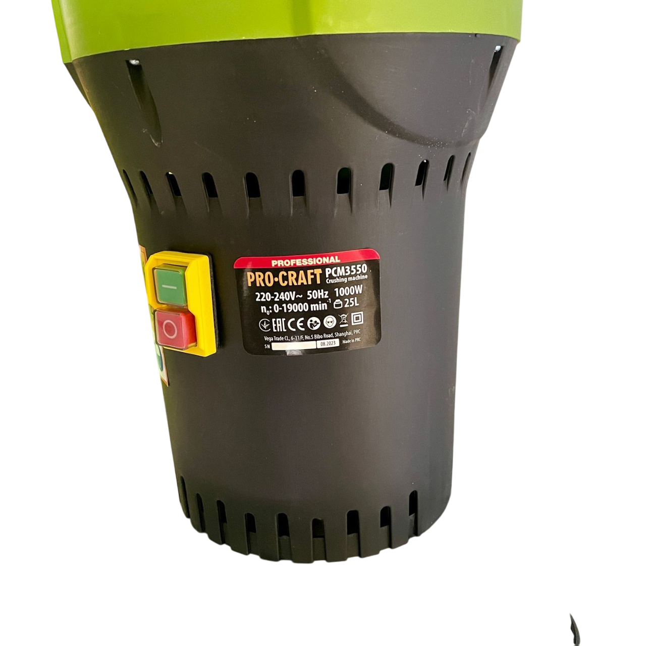 Кормоподрібнювач ProCraft PCM-3550 із відром (2132757651) - фото 2 Кормоподрібнювач ProCraft PCM-3550 із відром (2132757651) - фото 2