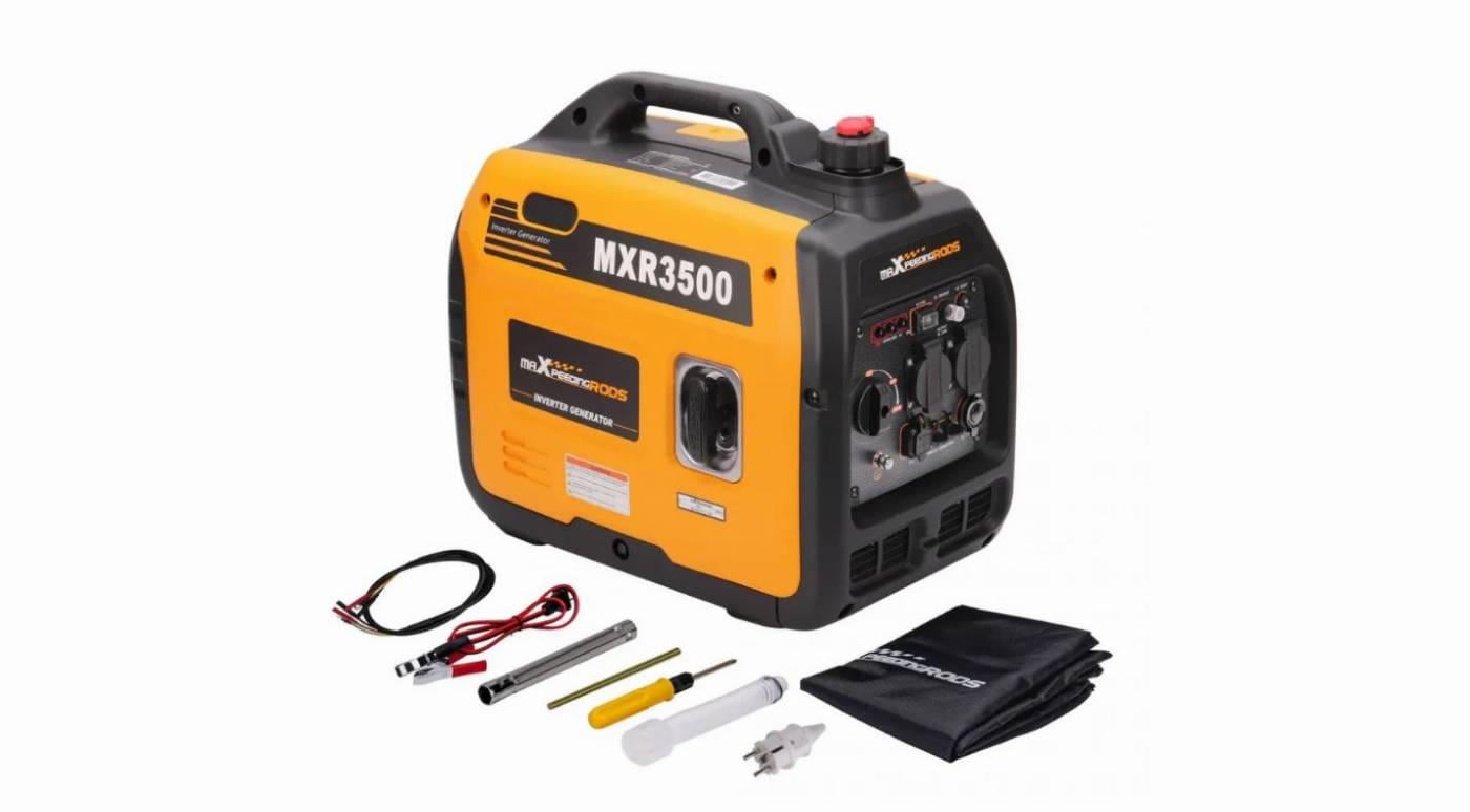 Генератор інверторний БЕНЗИНОВИЙ MXR3500 3 kW однофазний 220V 50Hz 4 л ручний запуск