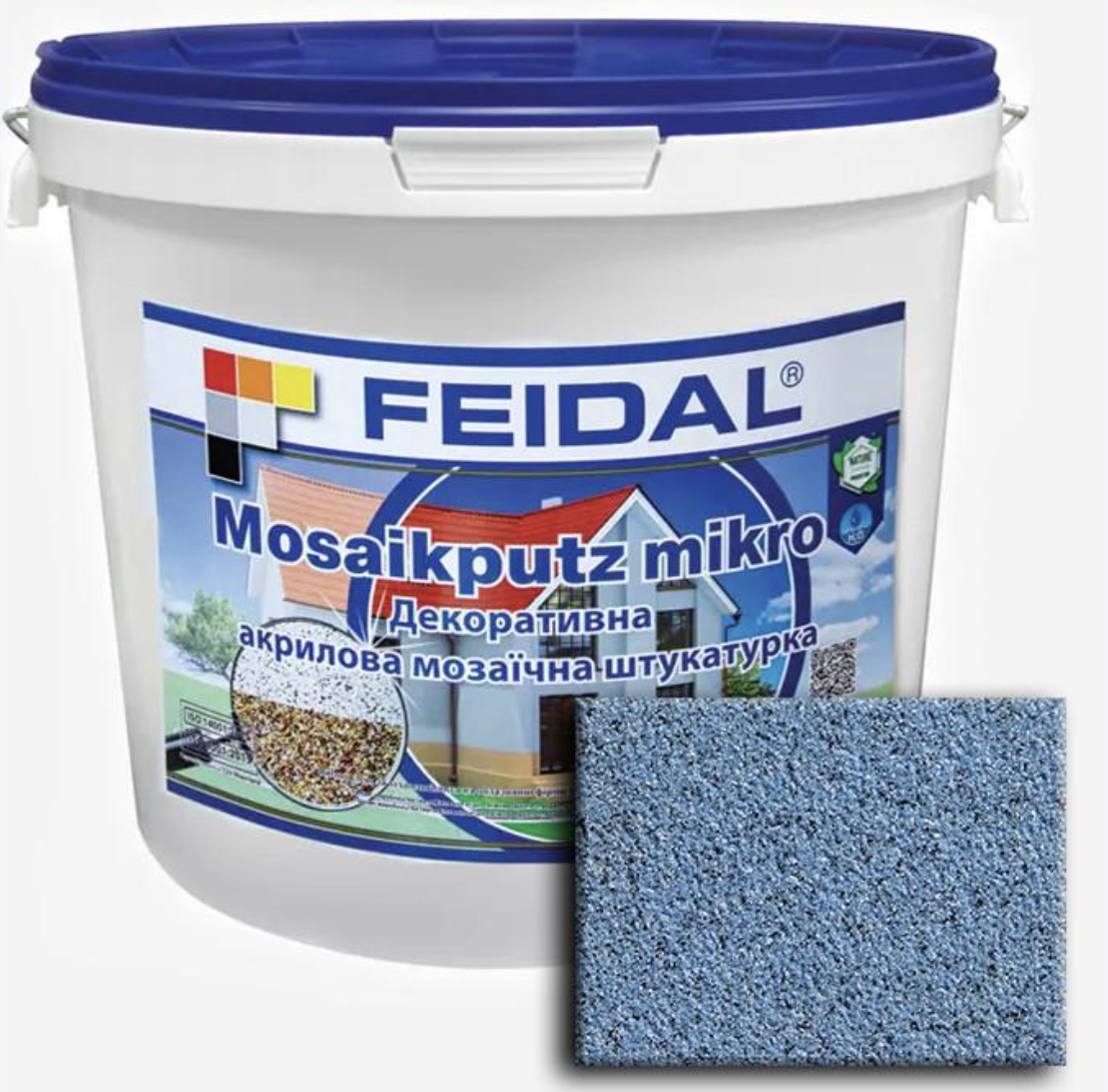 Декоративная штукатурка акриловая Feidal Mosaikputz mikro M04 мозаичная 15 кг (27581959)