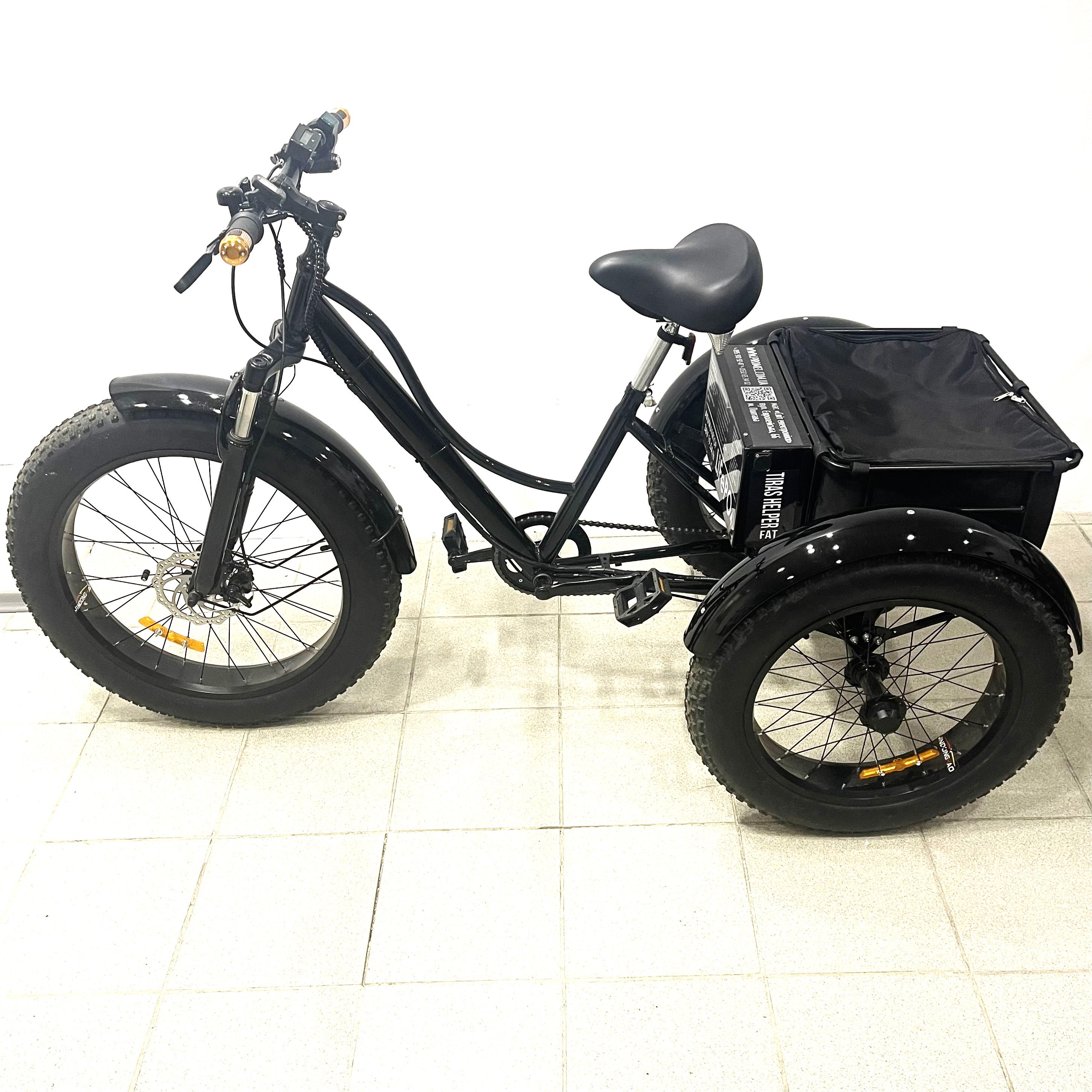 Електровелосипед триколісний Tiras Helper FAT 2420 36V/450WLFP19,5Ah - фото 10