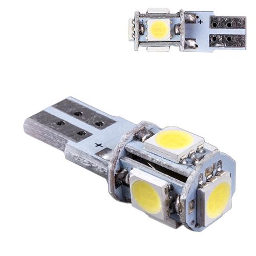 Лампа габаритная Pulso Led T10 5SMD-5050 12 V 0,5 W 60 Lm White - фото 5