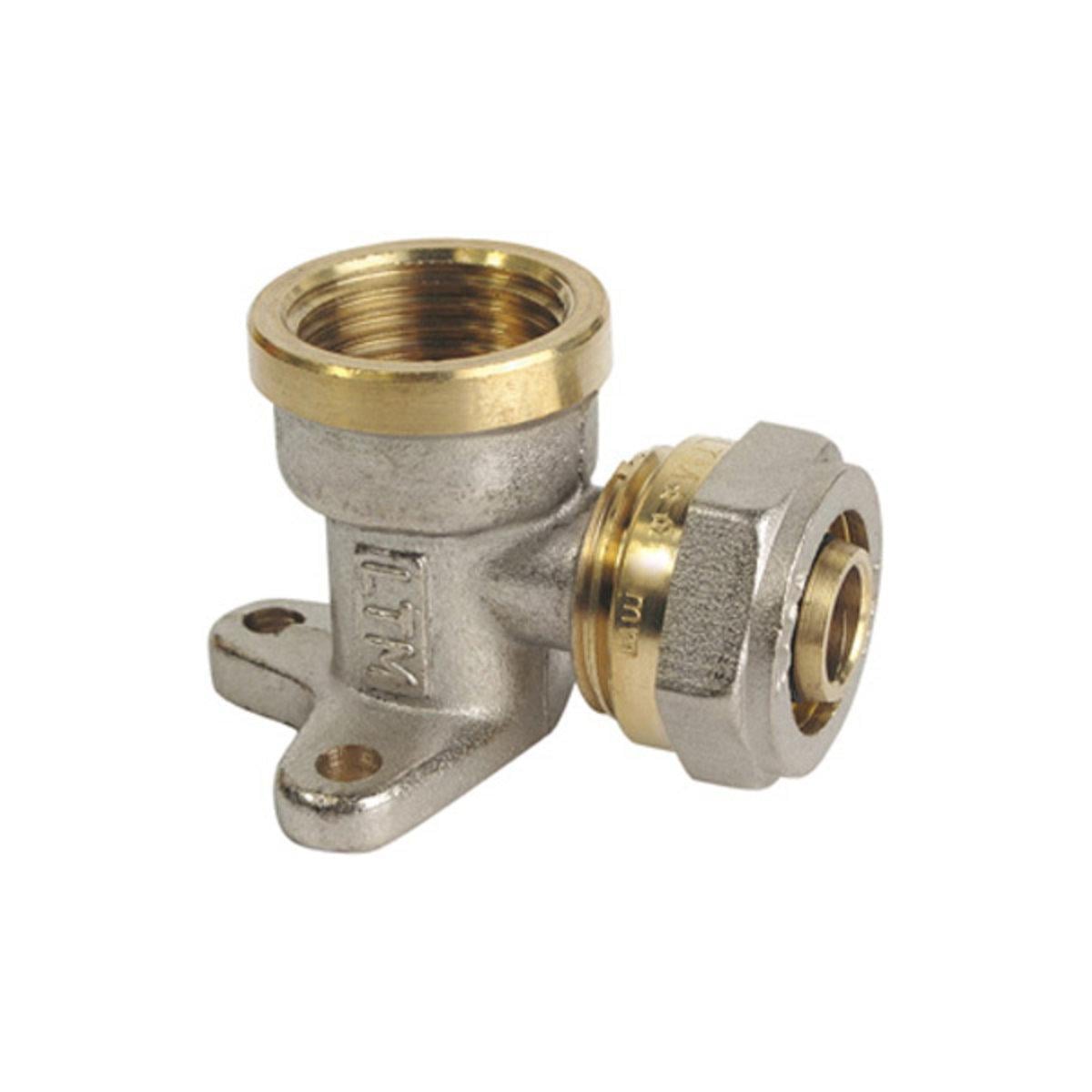 Колено с ушками неразборное ЭКО 16x1/2" (SW-2050) Колено с ушками неразборное ЭКО 16x1/2" (SW-2050)