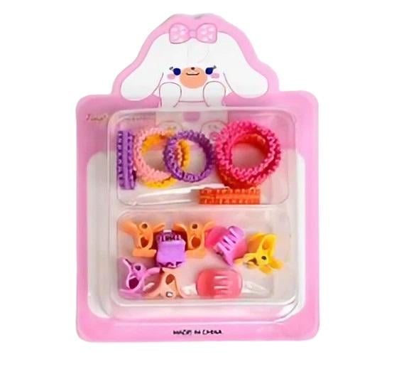 Резинки и заколки для волос Stenson WW02359 17 шт. (14197504)