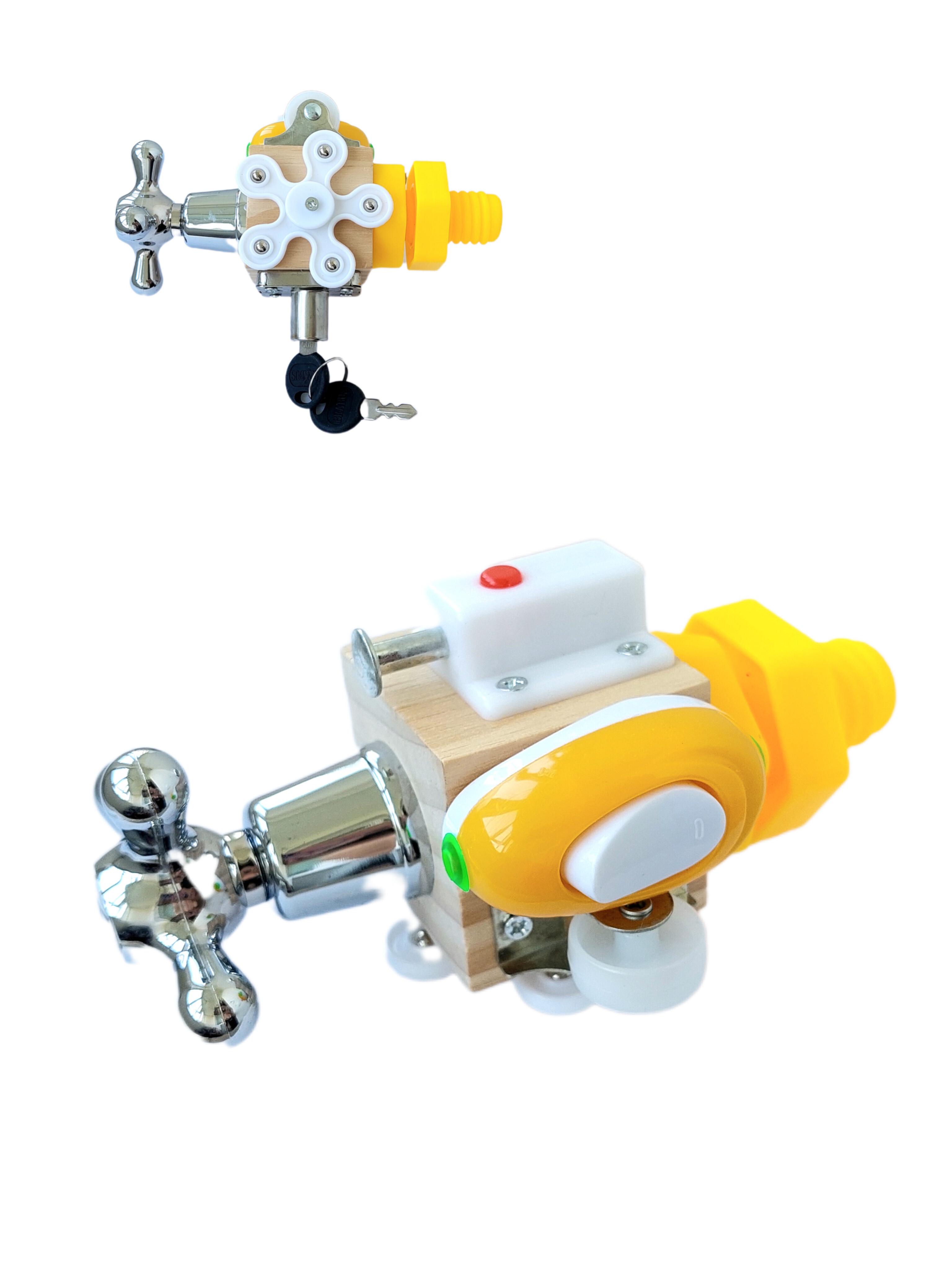 Деревянный бизикуб MD 0847 7 мини-игр (7792) - фото 3