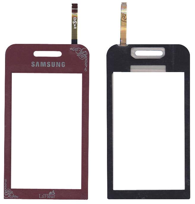 Тачскрин для смартфона Samsung Star GT-S5230 красный