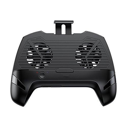 Джойстик для смартфону USAMS US-ZJ037 Cooling Gamepad з функцією охолодження та заряджання Чорний