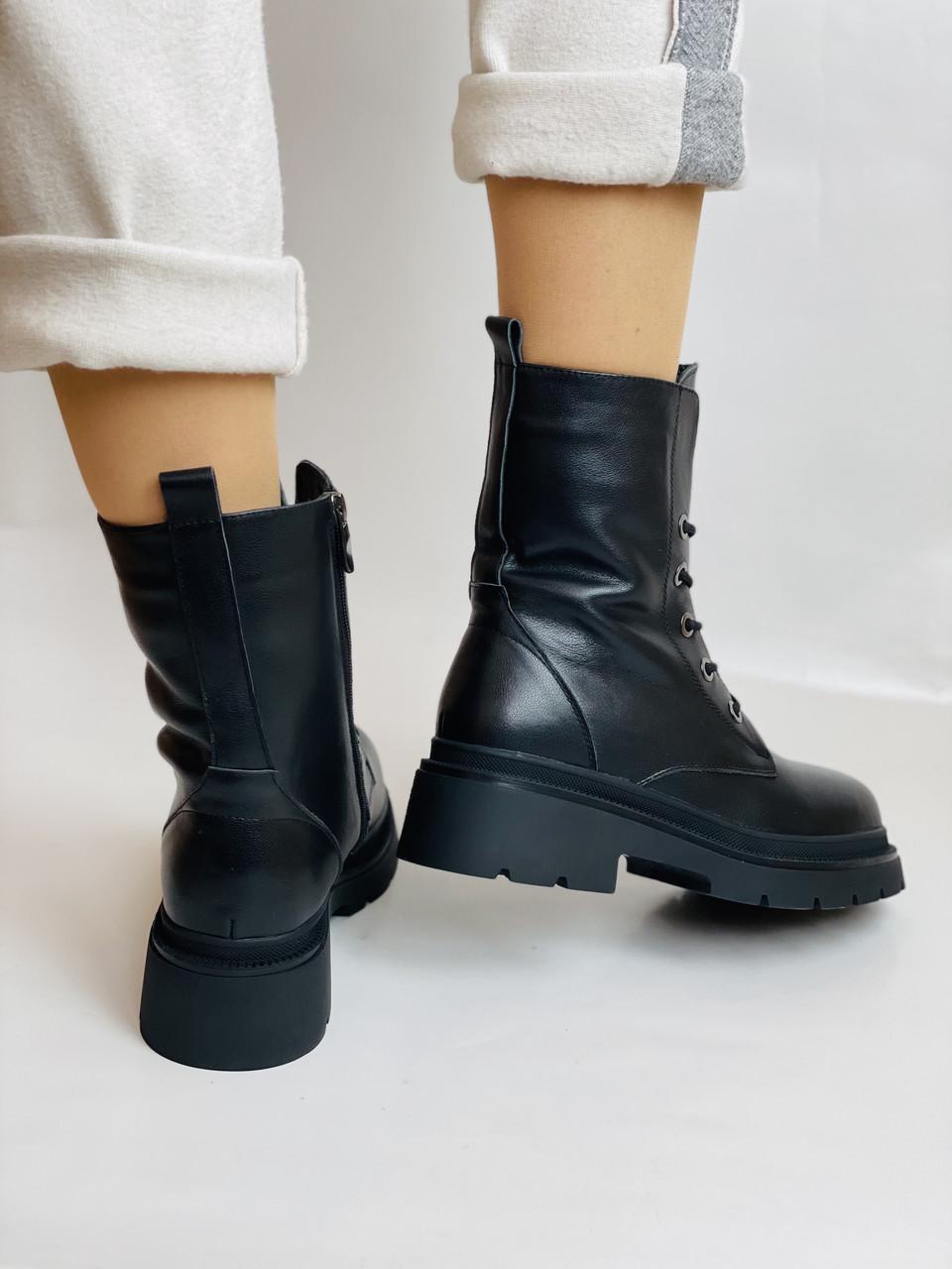 Ботинки женские зимние Farinni р. 38 24,5 см Черный (2705) - фото 6