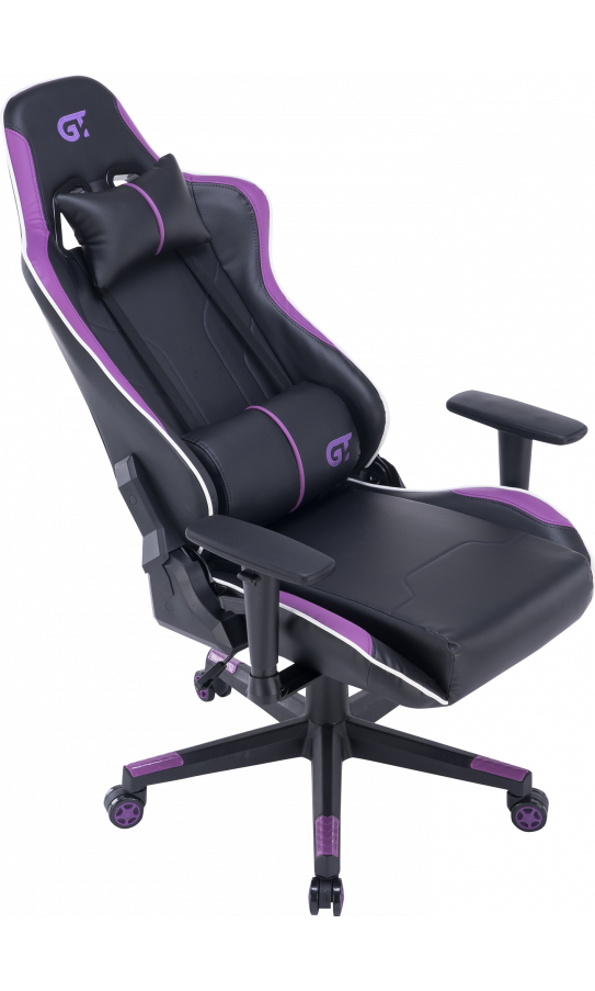 ᐉ Геймерское кресло с TILT GT Racer X-2528 Черно-фиолетовый • Купить в ...