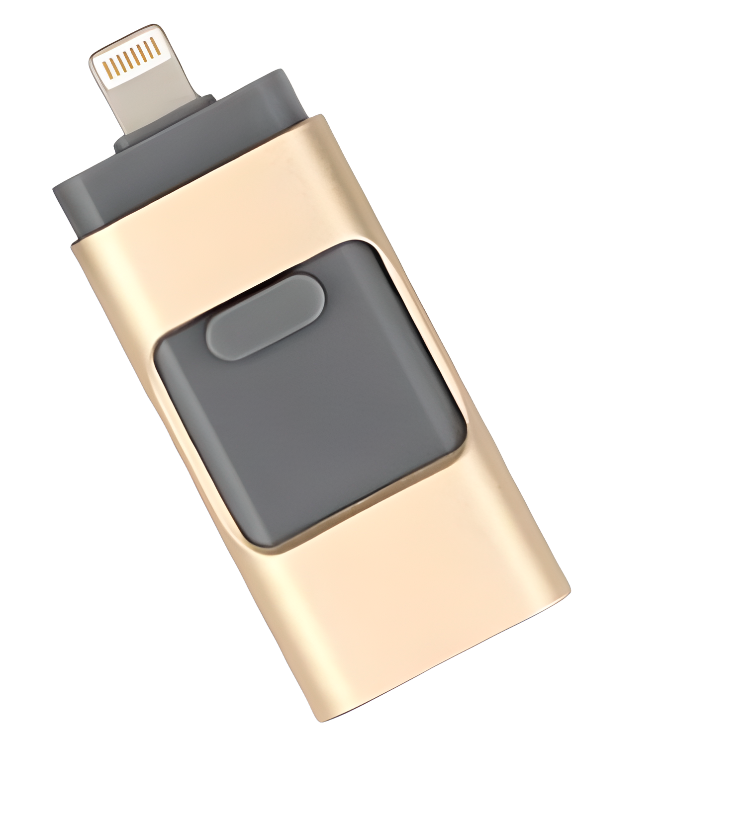 Флеш-пам'ять Micro USB Lightning 64 GB HighSpeed USB 3.0 Золотий (1900308290)