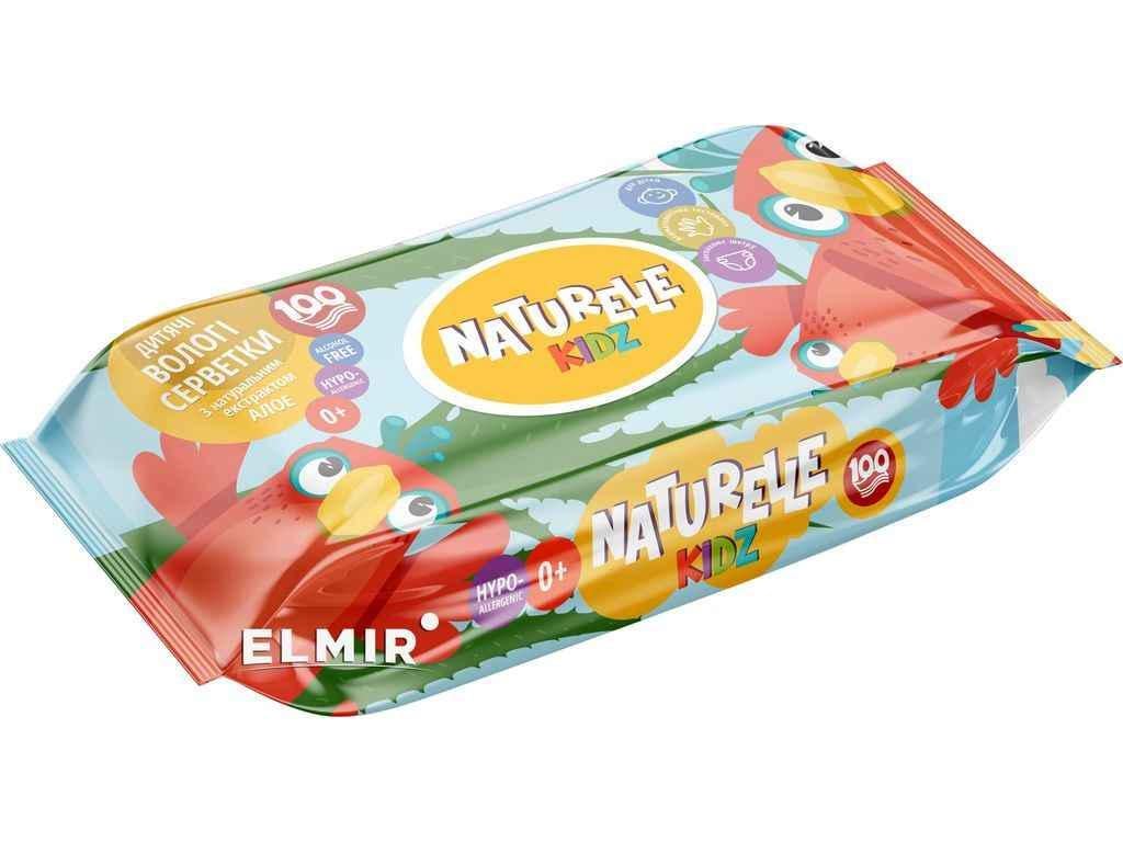 Вологі серветки Naturelle kidz алое 100 шт. (836737)