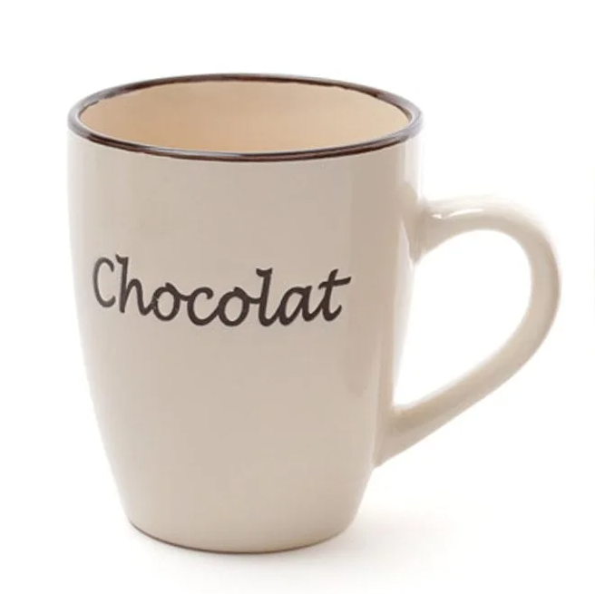 Чашка керамическая Flora Chocolat 0,36 л (31325)