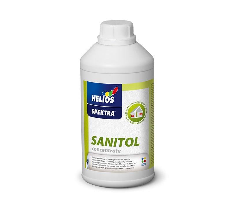 Засіб біоцидний SANITOL SPEKTRA Helios концентрат 1:4 0,5 л (2493675660)