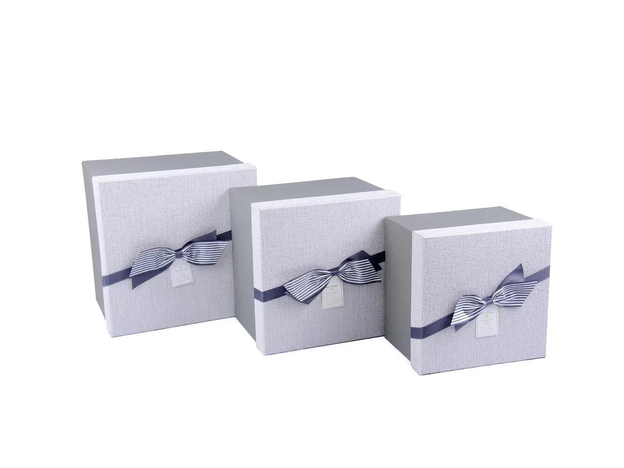 Набор подарочных коробок Stenson R33307P Magnificent 19х19х10/17х17х8/15х15х7 см 3 шт. (606792)