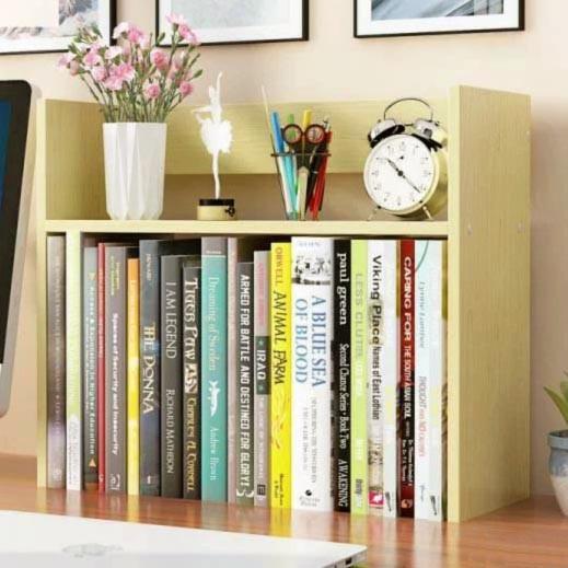 Полка книжная настольная из дерева Оролан Лимонад (КПА-017951)