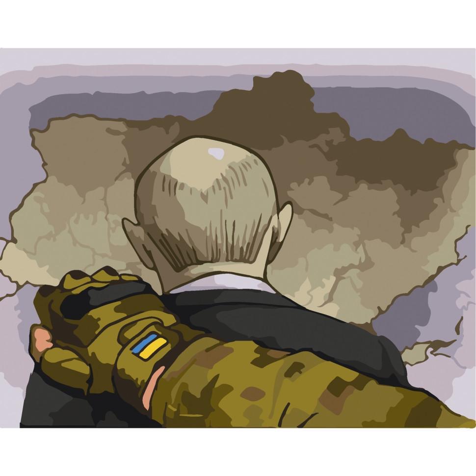 Картина за номерами BMW Вбивцю затримано Bambi 10387-NN 40x50 см (RLT26091)