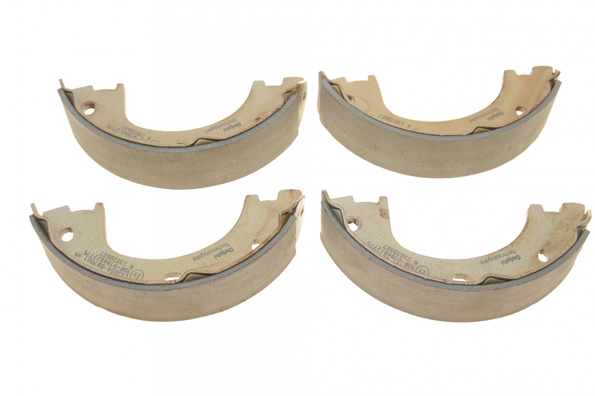 Колодки ручника DELPHI LS2054 MB Sprinter 509-519CDI 06- 172x42