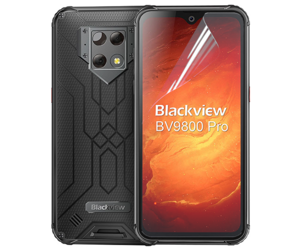 Противоударная гидрогелевая пленка Hydrogel Film для Blackview BV9800 pro, Transparent