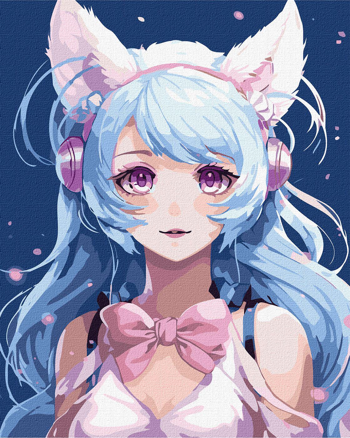 Картина по номерам Идейка Стильная девушка 40x50 см (Id-KHO5115)