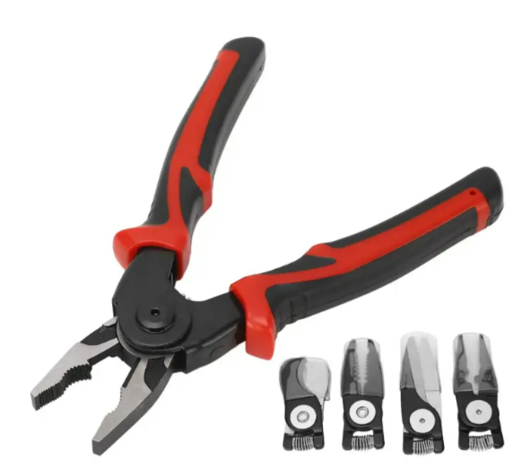 Плоскогубцы 5в1 со сменными насадками Плоскогубцы 5в1 со сменными насадками