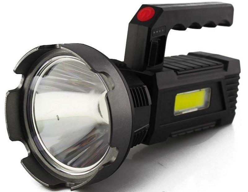 Фонарь аккумуляторный BL T100 7859 Led COB Micro Черный (1462412014)