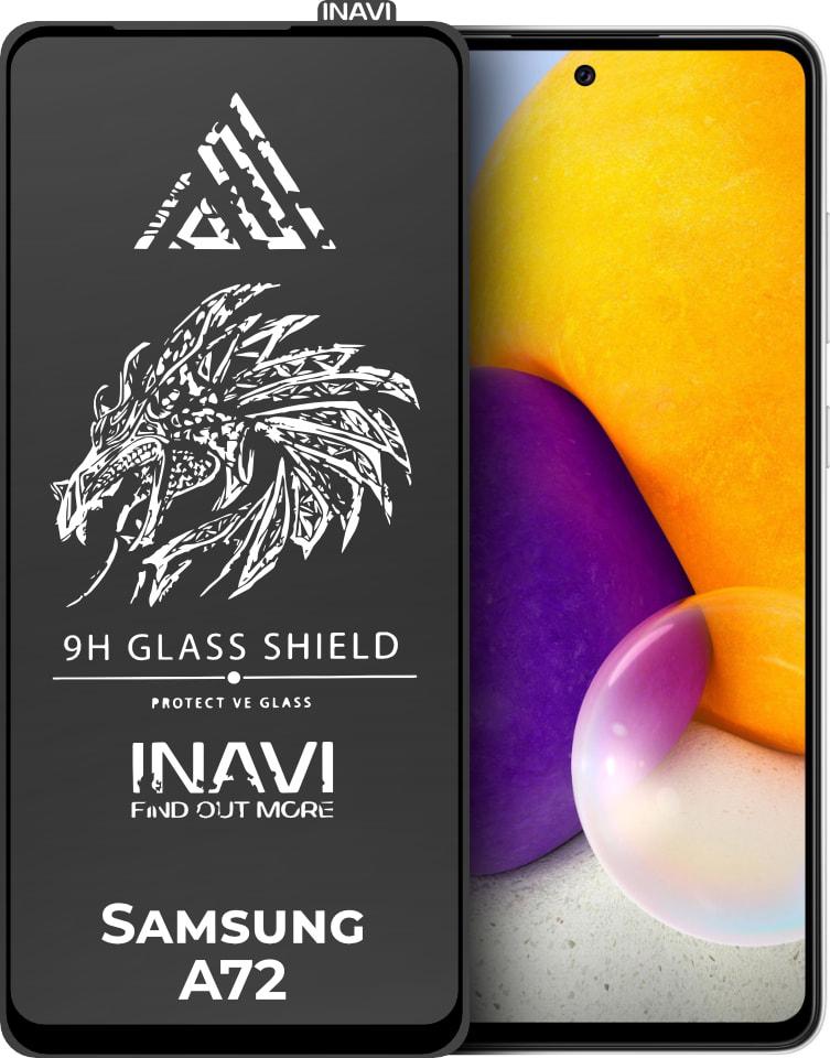 Защитное стекло INAVI Samsung Galaxy A72 A725 (Full Glue)
